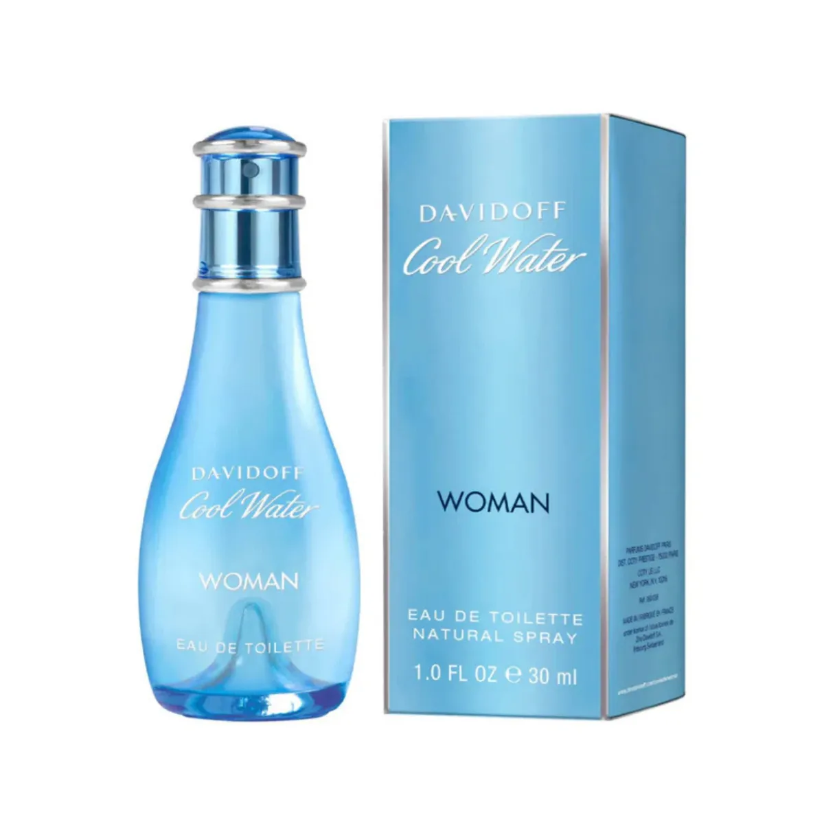 DAVIDOFF - Perfume Cool Water EDT 30 ml Mujer Davidoff
