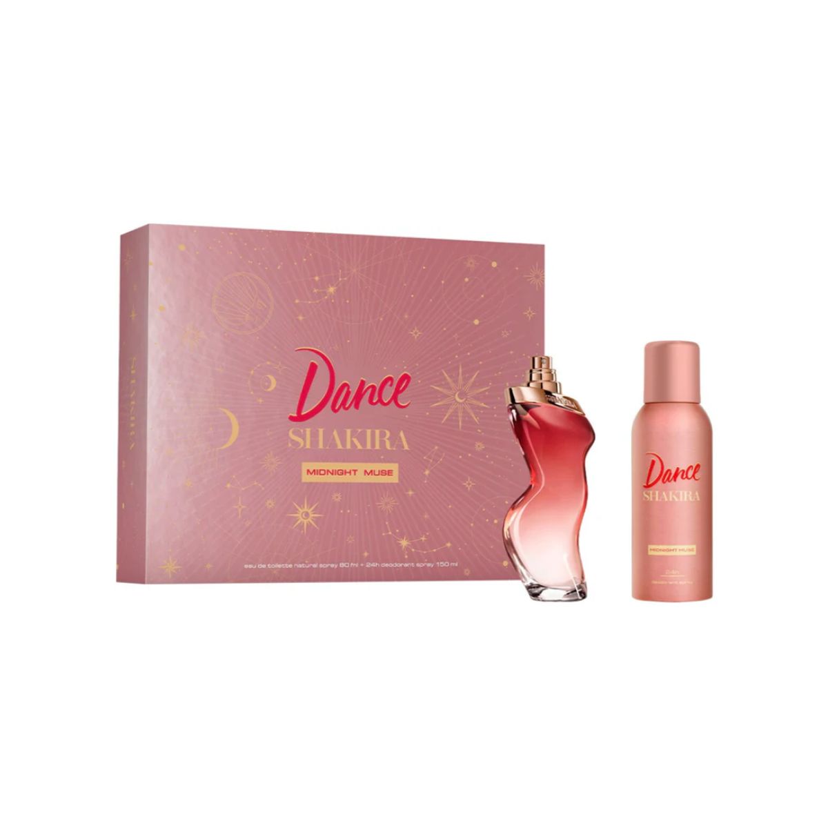 SHAKIRA - Set Perfume Shakira Dance Midnight Muse EDT 80 ml + Deo 150 ml