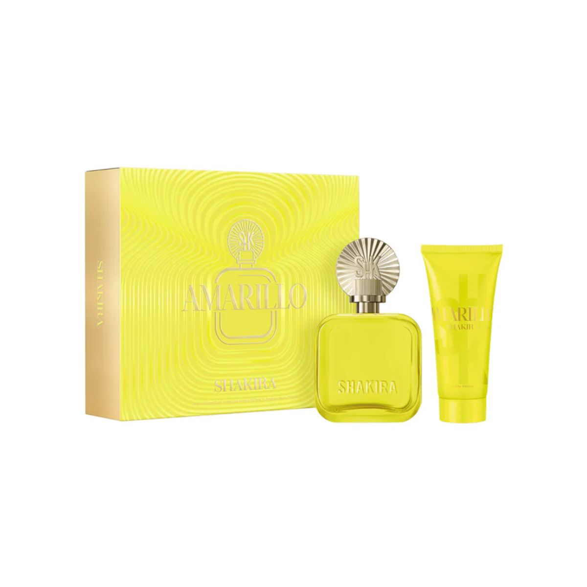 SHAKIRA - Set Perfume Amarillo EDP 80 ml + Body Lotion 75 ml 2026 Shakira