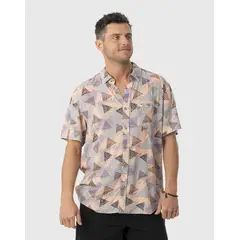 STOKED - Camisa Hombre Hooks Verde