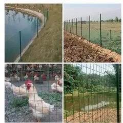 GENERICO - Malla Soldada Plastificada Verde 12 Alto 90cm X Largo 10mts