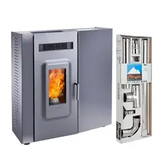 AMESTI - COMBO SLIM 9000 NEGRO+ KIT INSTALACION MURO