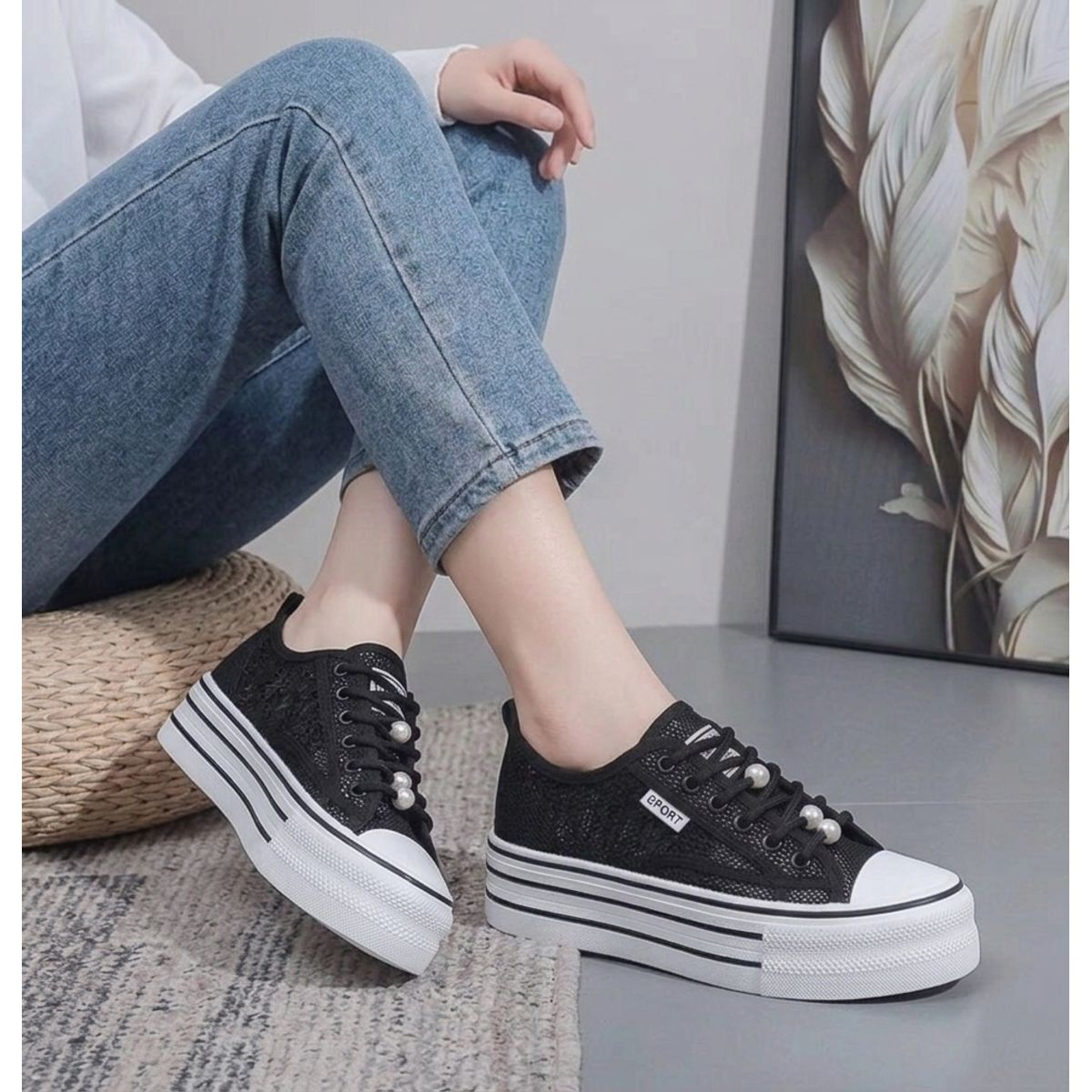 SNOOPY - Zapatillas de Lona  para Dama   M623