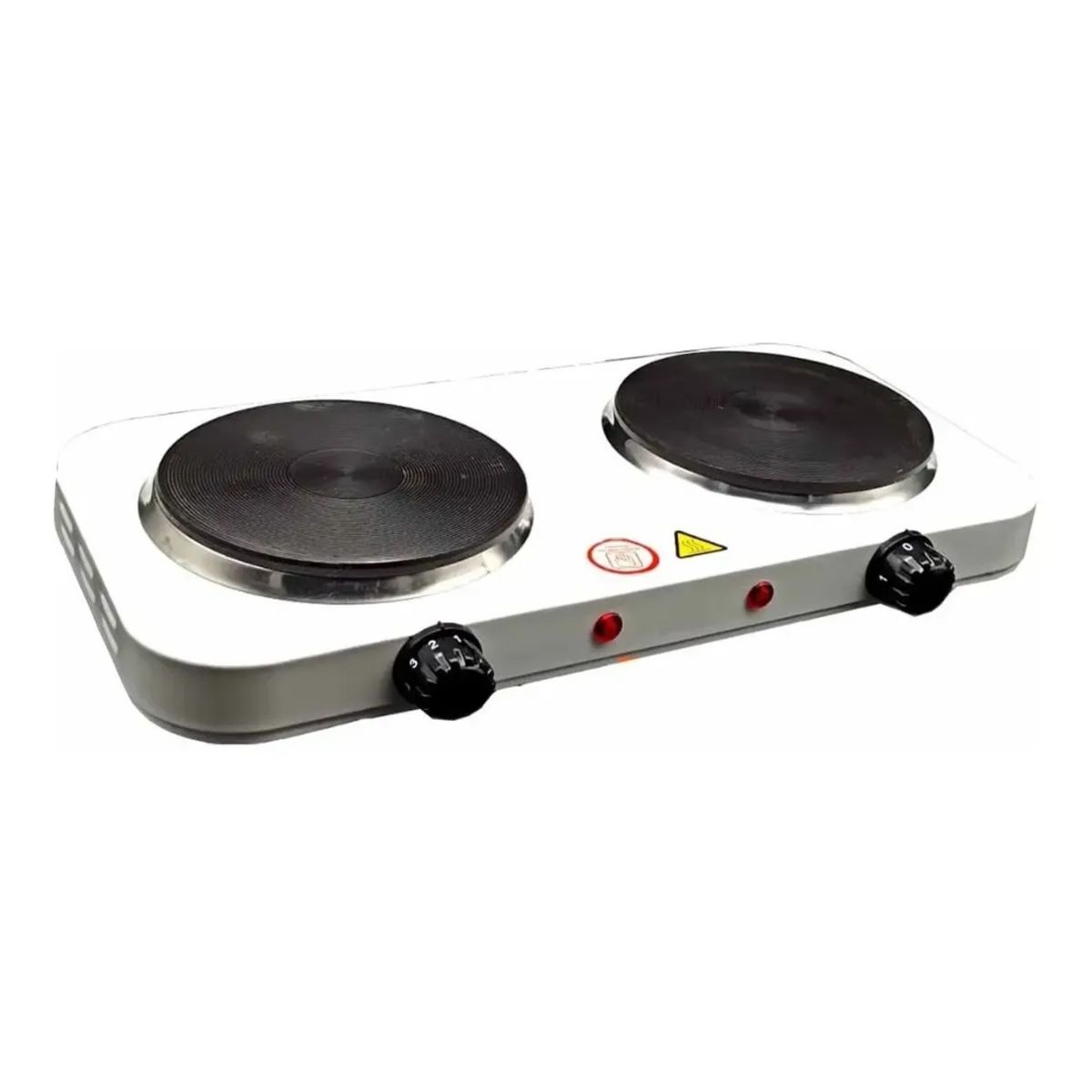 GENERICO - Cocina Eléctrica Portátil de Mesa Doble Hornilla