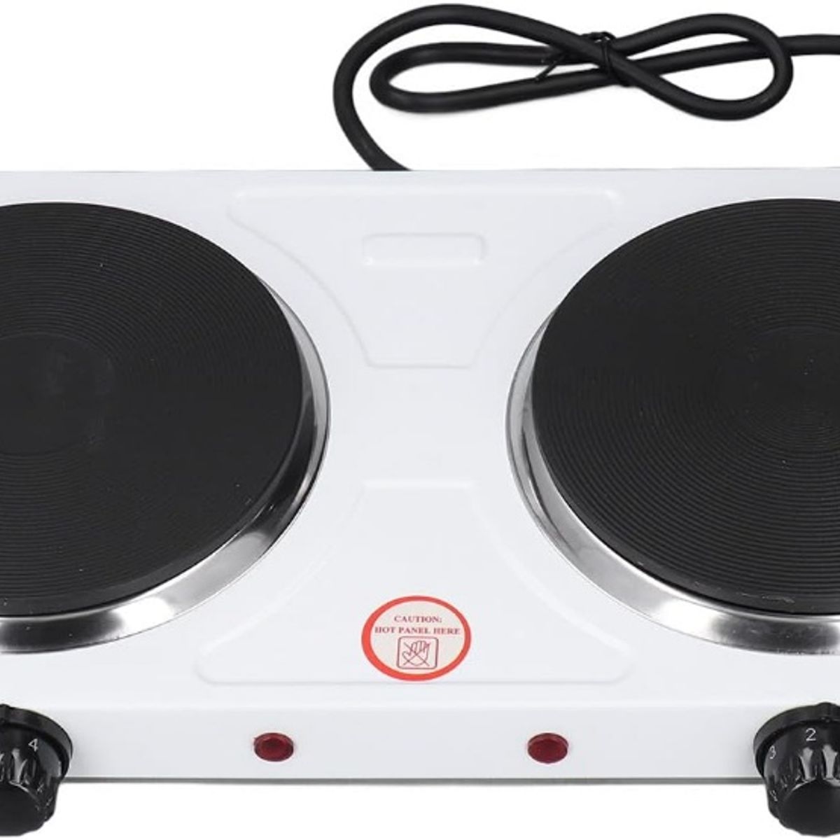 GENERICO - Cocina Eléctrica Portátil de Mesa Doble Hornilla