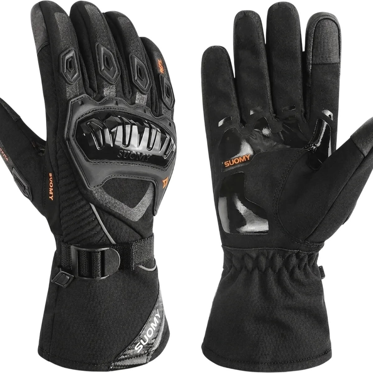 GENERICO - Guantes Suomy Impermeables de Motocicleta 1 Par Color Negro Talla XL