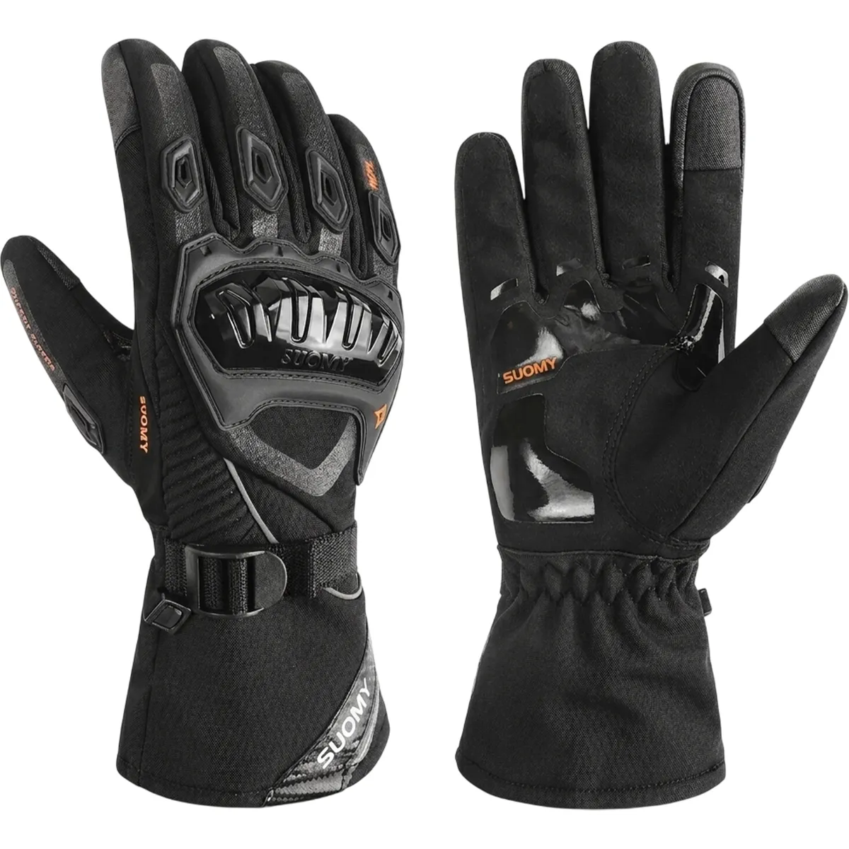 GENERICO - Guantes Suomy Impermeables de Motocicleta 1 Par Color Negro Talla XL