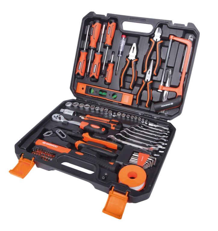 Set Herramientas Manuales Dahts96 Llaves Alicates.
