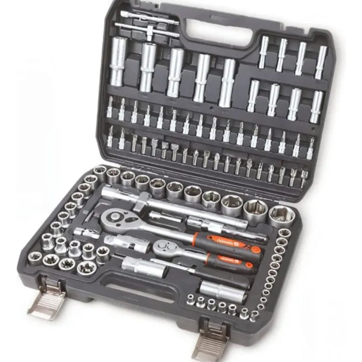 DAEWOO - Kit Set Herramientas 108 Piezas Daewoo Llave Tubos Puntas