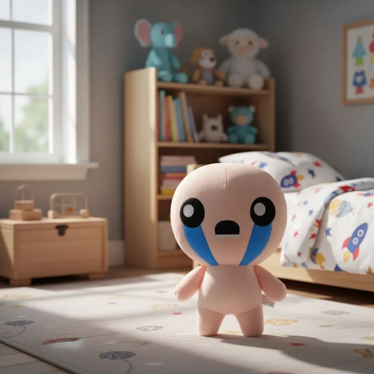 GENERICO - Peluche Isaac The Binding Of Isaac Juego 15 Cm