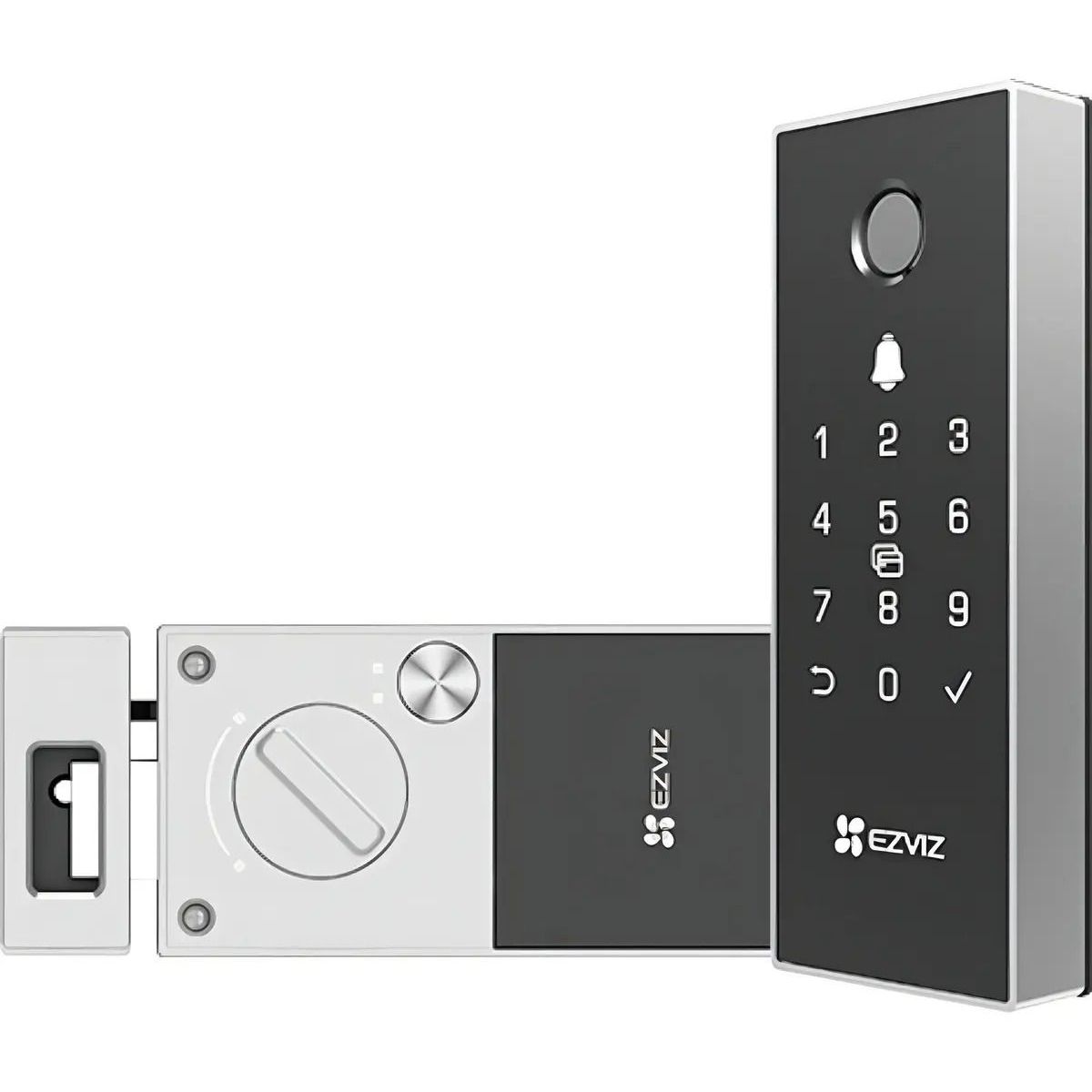 EZVIZ - Cerradura Inteligente Wifi Ezviz Dl03 Pro Con Huella Digital Plata