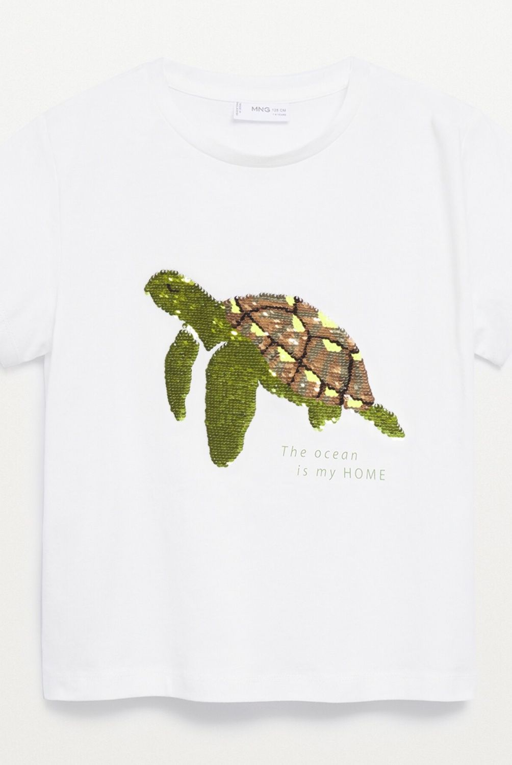MANGO KIDS - Camiseta Lentejuelas Reversibles Niña