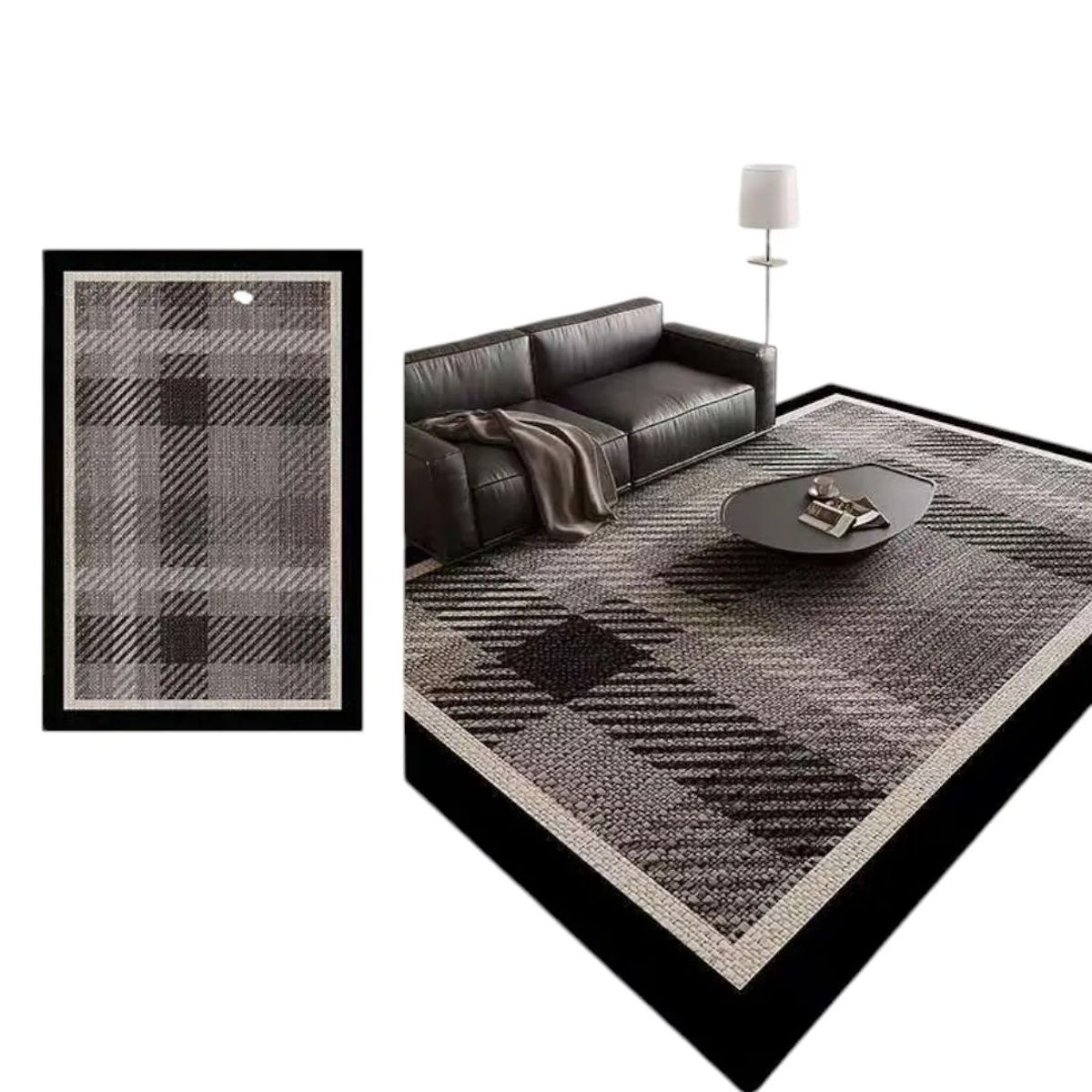 GENERICO - Alfombra Con Diseño 3D 200X240Cm