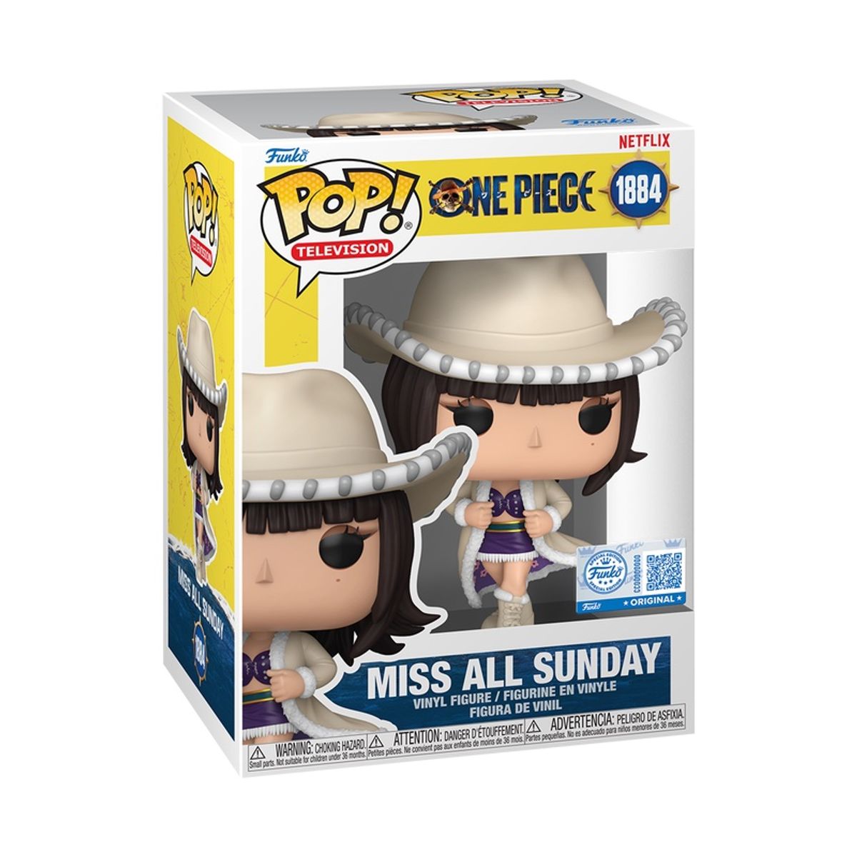 FUNKO - Funko Pop One Piece – Nico Robin 1884 + Protector