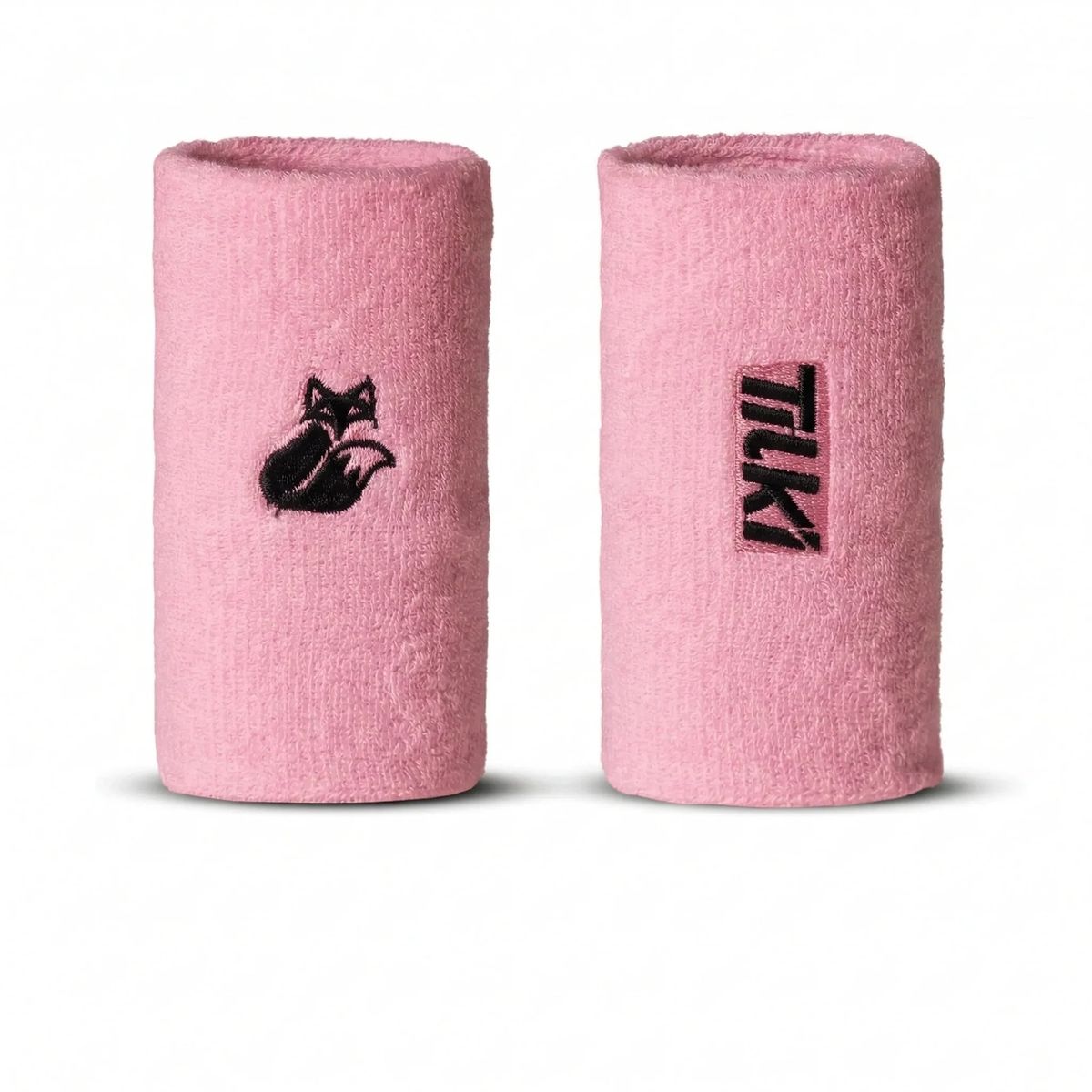 TILKI - Muñequera Tilki Larga Terry Lehinde Rosa X2 Tenis Padel