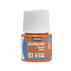 PEBEO - Pintura Para Tela Frasco 45 Ml Setacolor Textil Color 12 - Naranja