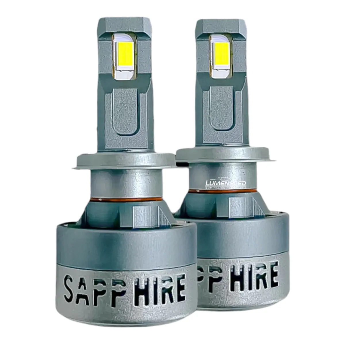 KOBO - Kit Ampolletas Led Iron Black Sapphire H7 65.000lm 6500k