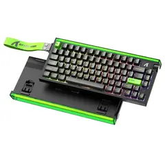 GENERICO - Teclado Attack Shark R85HE Magnetico USB RGB Verde