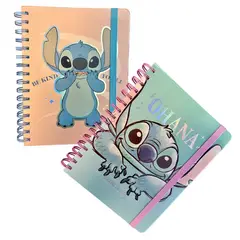 MOOVING - Libreta espiral Stitch hojas lineadas 96hjs A5