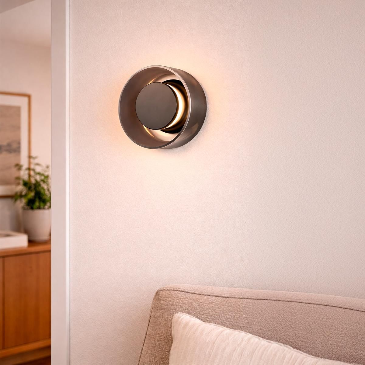 APLIQUE LED ORIEN NEGRO 6W 3000K, marca BOSCO - Foto 2
