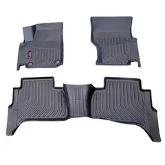 GENERAC - Pisos Calce Perfecto Volkswagen Amarok AWKA – Delanteros y Traseros (Sin Posa Vaso)