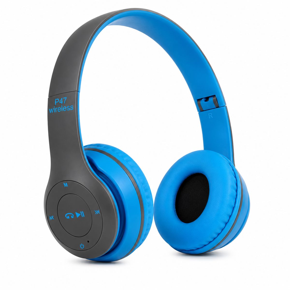 GENERICO - Audífonos Bluetooth P47 Inalámbricos Wireless FM Micro SD
