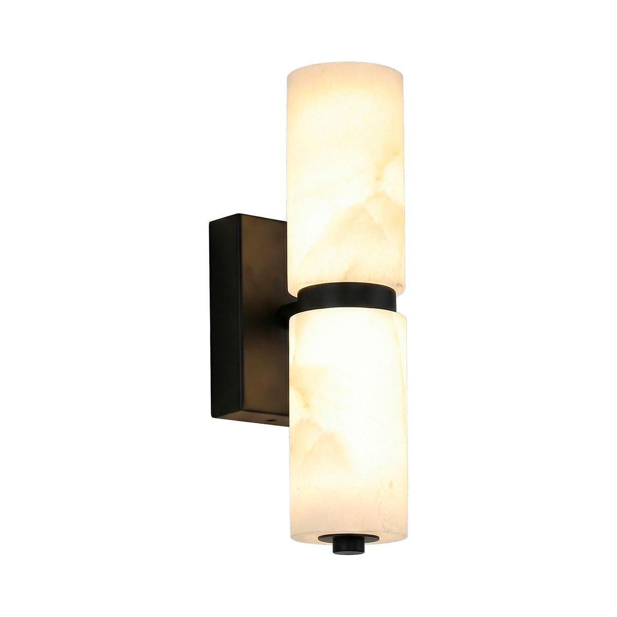 APLIQUE LINZ NEGRO ALABASTRO LED 6W 3000K, marca BOSCO - Foto Principal