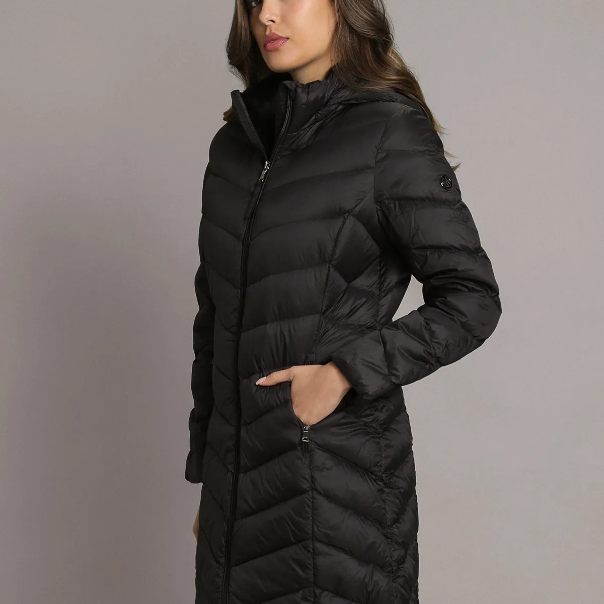 CALVIN KLEIN - Parka Ligera Acolchada Negro Calvin Klein