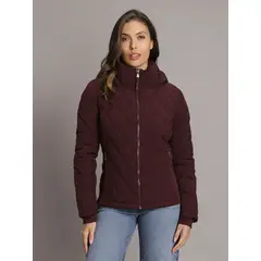 CALVIN KLEIN - Parka Puffer con Gorro y Paneles Combinados