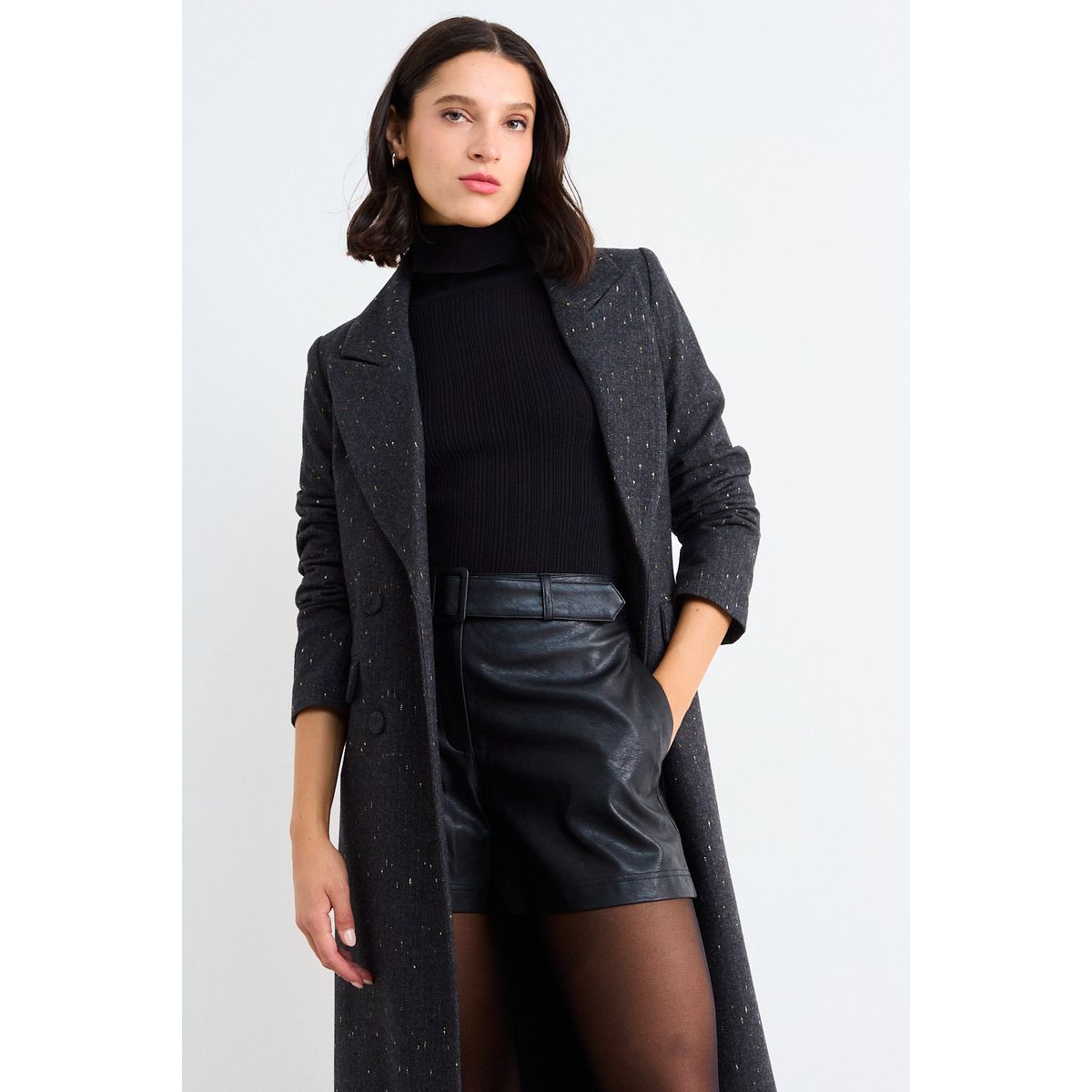 IO - Chaqueton Fantasia Mujer Gris Io