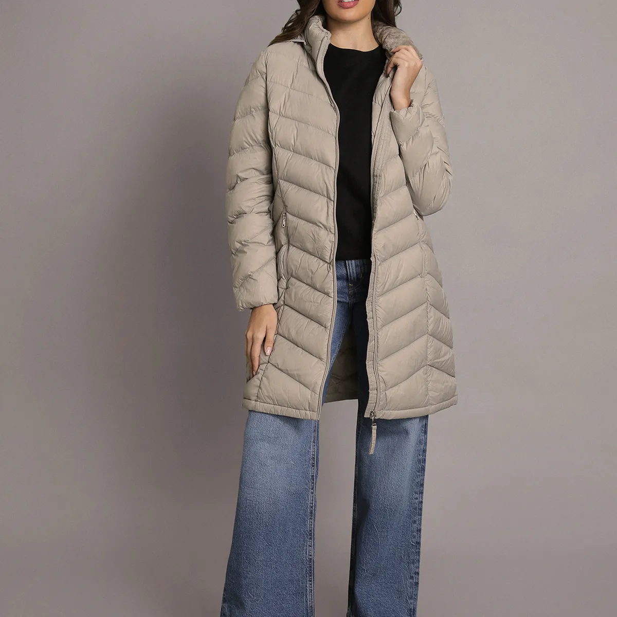 CALVIN KLEIN - Parka Ligera Acolchada