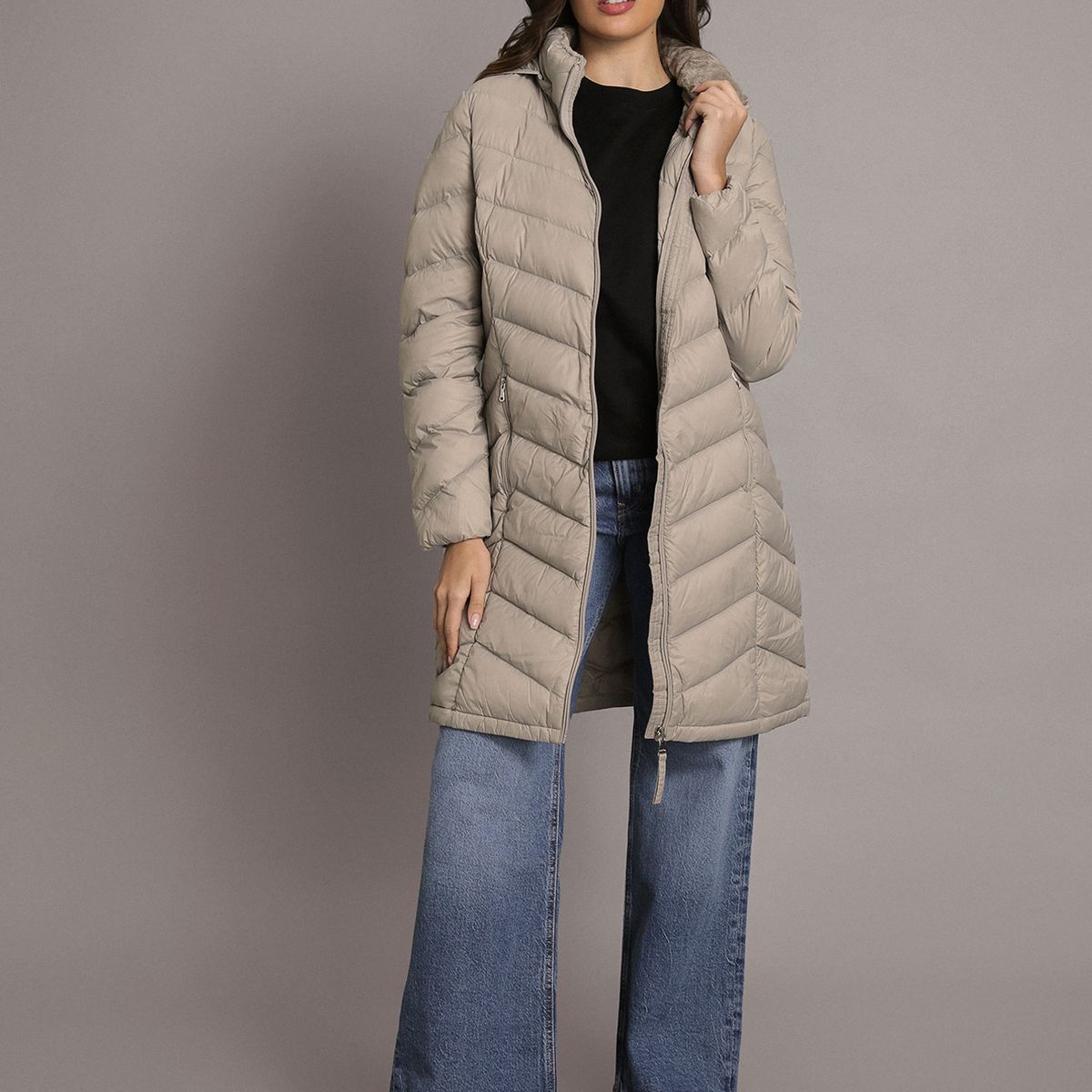 CALVIN KLEIN - Parka Ligera Acolchada
