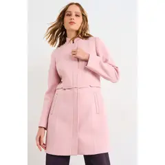 IO - Chaqueton Liso Mujer Rosa