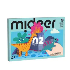 MIDEER - Libros para pintar con dificultad progresiva