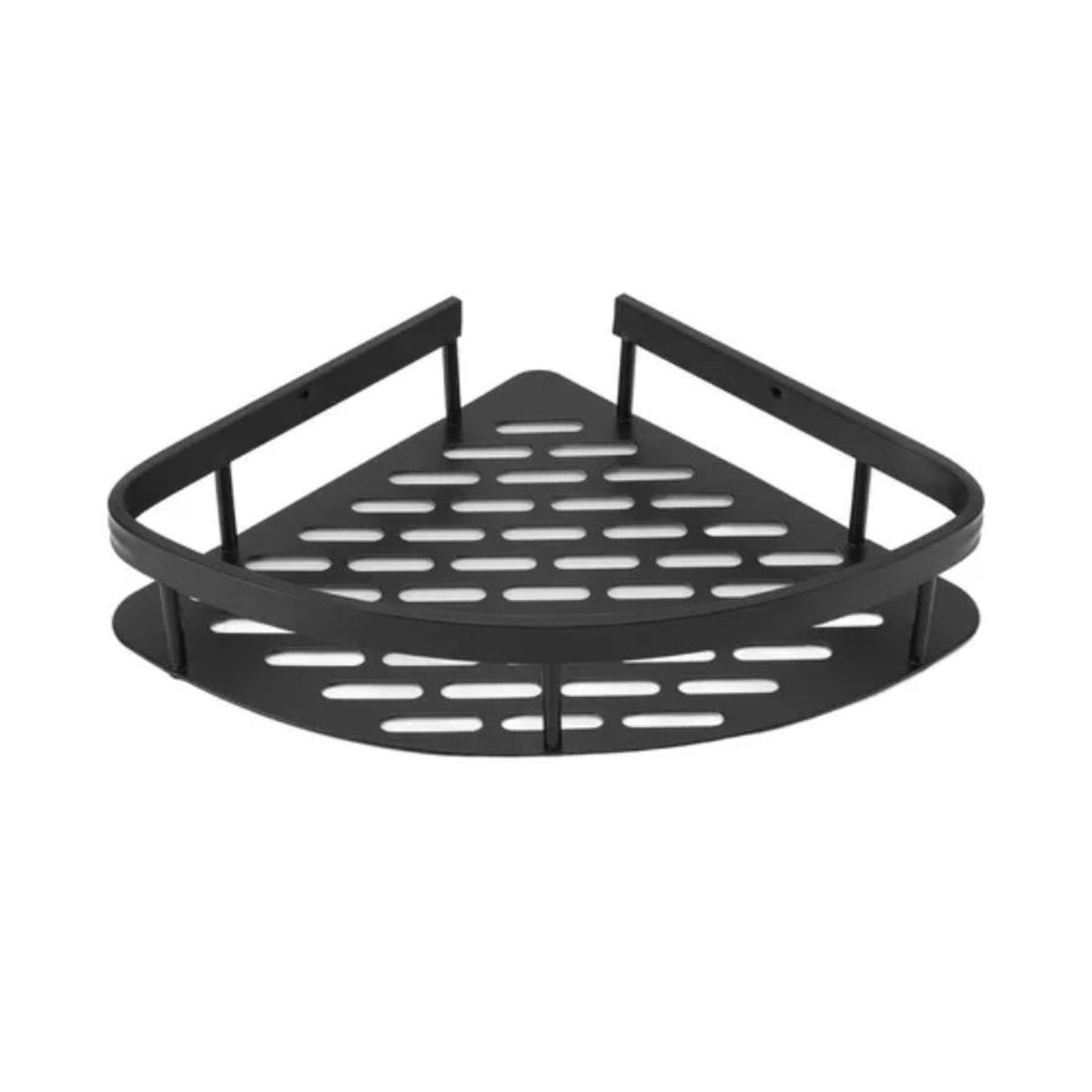 GENERICO - Estante Organizador de Baño Esquinero para Ducha Negro