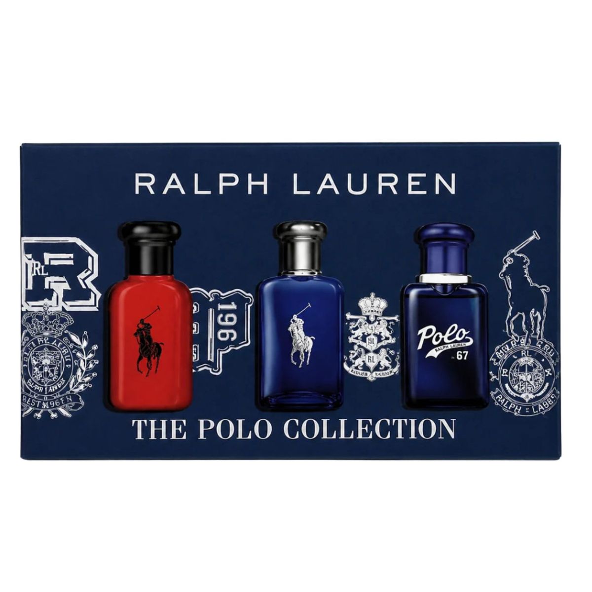 RALPH LAUREN - RALPH LAUREN ESTUCHE POLO RED EDT 40ML + POLO BLUE EDT 40ML+ POLO 67 EDT 40ML