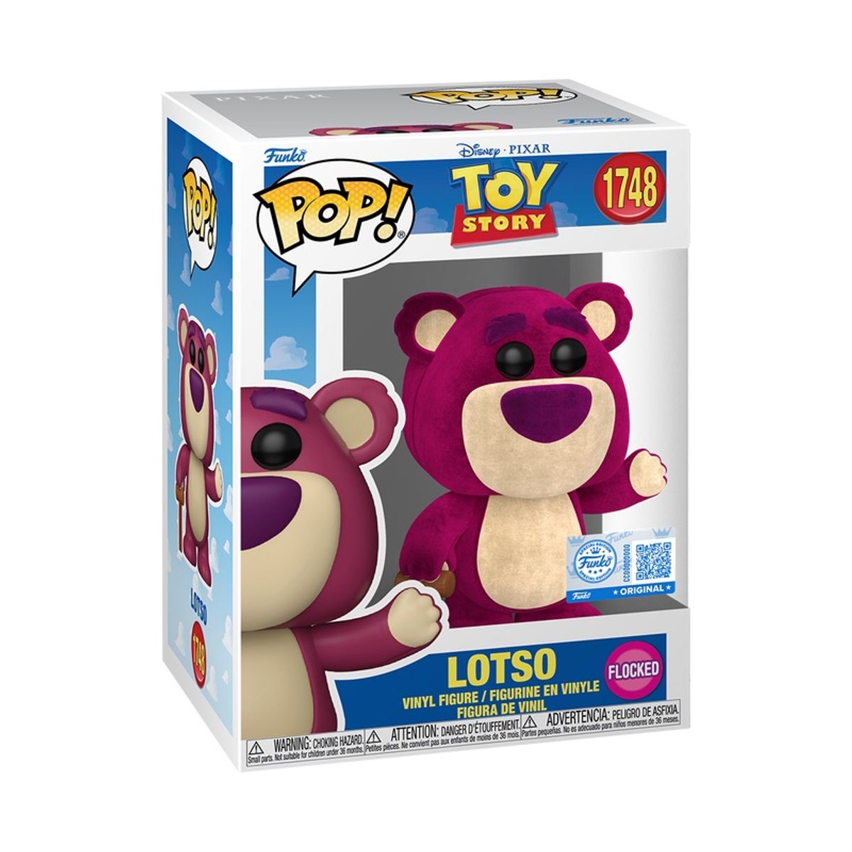 FUNKO - Funko Pop Toy Story – Lotso Flocked 1748 + Protector