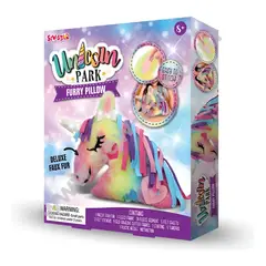 SEW STAR - Kit DIY Crea tu Propia Almohada de Unicornio Costura Creativa Niños 6+