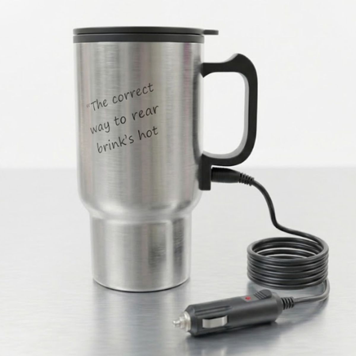 GENERICO - Termo Hervidor Eléctrico para Auto y Camión - Taza Térmica de Viaje