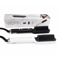 GENERICO - Cepillo Alisador Eléctrico para Cabello