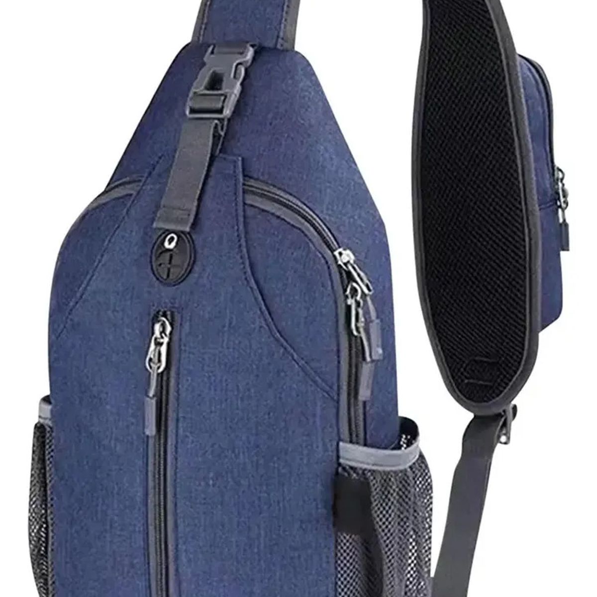 EINICIO - Mochila Cruzada Pecho  Para Ciclismo Senderismo Casual-Azul