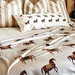 TUYO PRINT - Manta Polar XL - Horse -