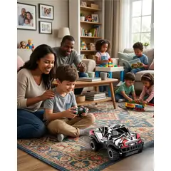 GENERICO - Auto De Juguete A Control Remoto 4x4 Todo Terreno 17 cm