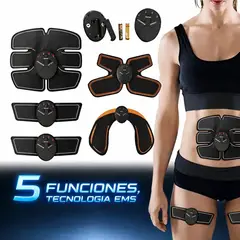 MOVI - ELECTROESTIMULADOR MUSCULAR 5 EN 1, PARA HOMBRES Y MUJERES.
