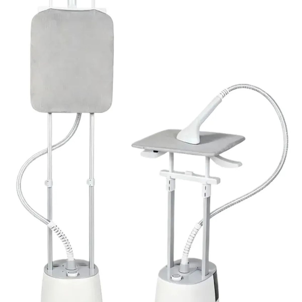 METEX - Plancha A Vapor Vertical Ropa 2000w 2 En 1 Con Tabla Soporte