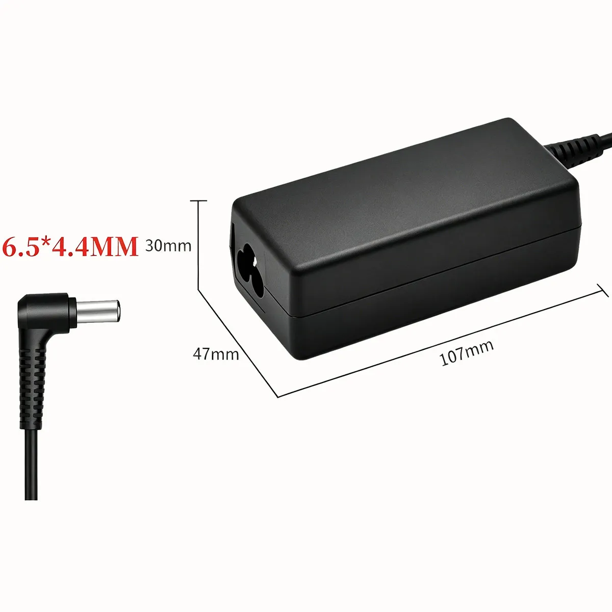 MOONCORE - Transformador Compatible Con LG Monitor 19V 2.53A 48W 6.54.4