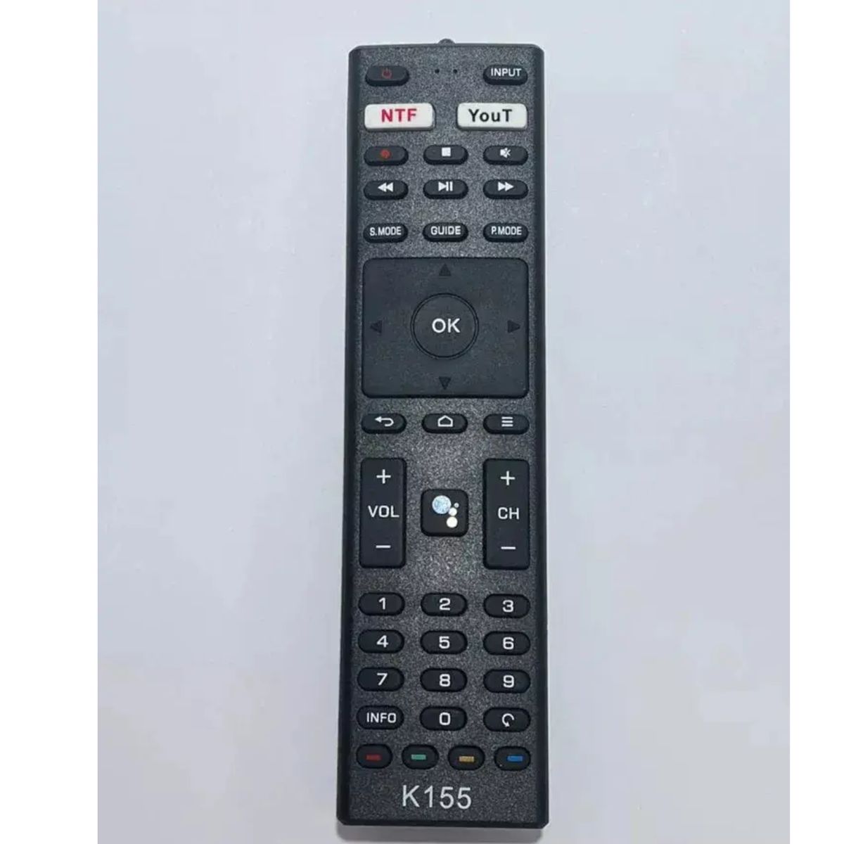 GENERICO - Control Para Smart Tv Jvc Lt-42kb408 Lt-50kb608 Sin Voz