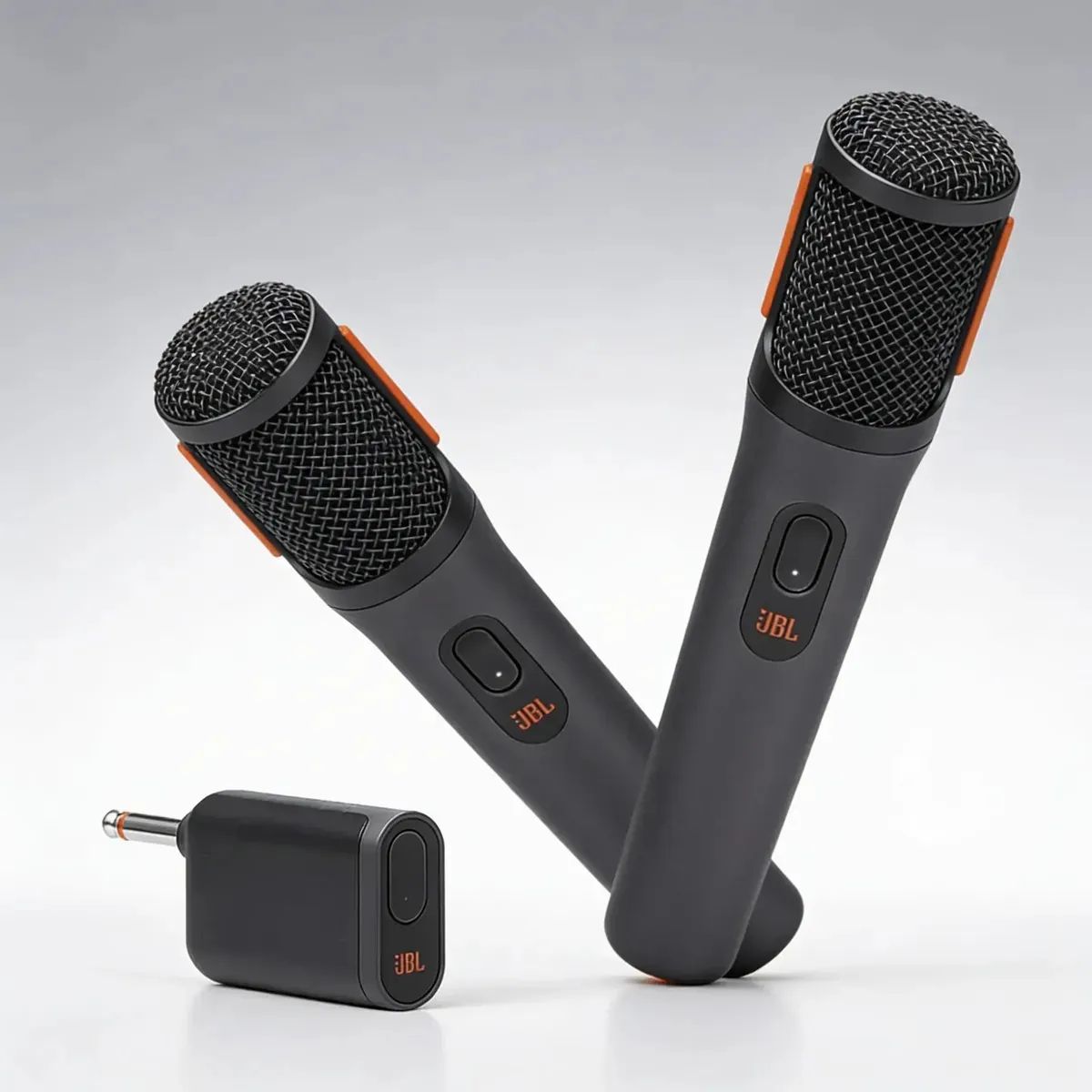 JBL - JBL PartyBox Wireless Mic - Inalámbrico y Recargable + Funda antideslizante y Funda De Transporte