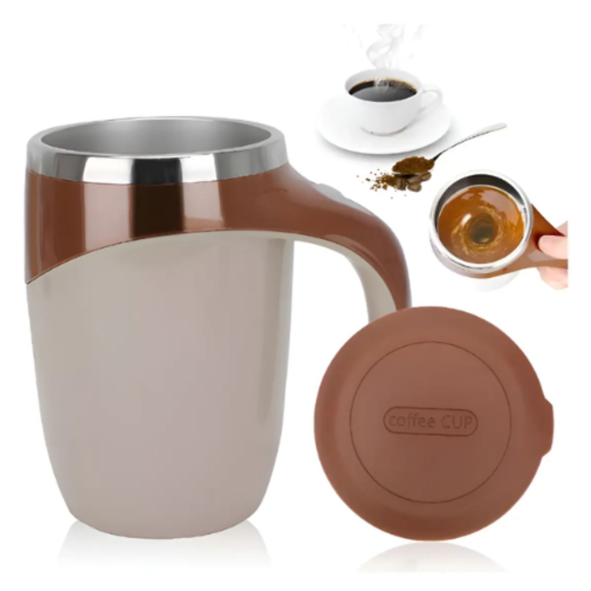 GENERICO - Taza Mezcladora Café