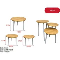GENERICO - Mesa (BEIGE - REDONDA) 40529
